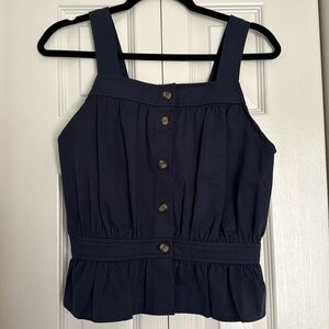 Ciao Lucia | Navy Top